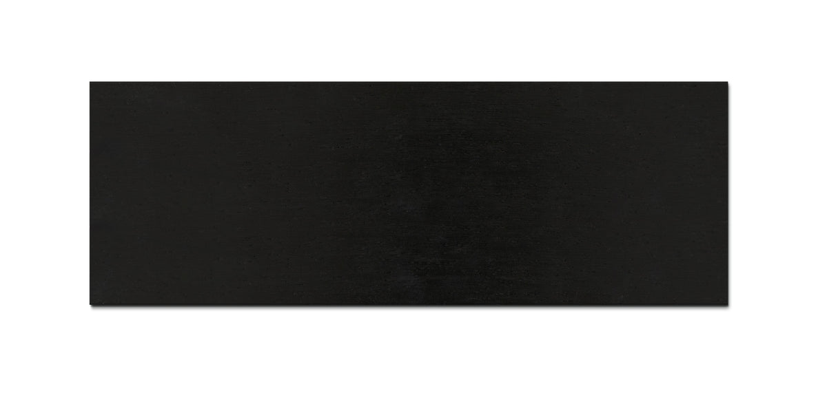 Wooden Blind NATURAL 70 mm - Black grained, made to measure (19NL)