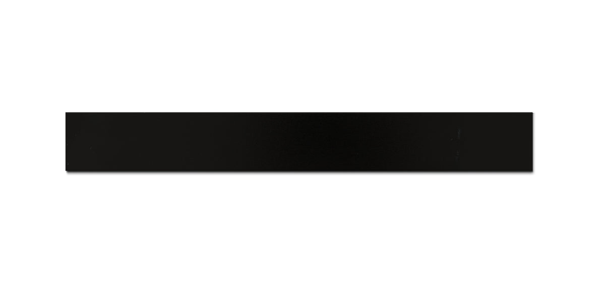 Holzjalousie MODERN 25 mm – Schwarz glatt, nach Maß (27MS)