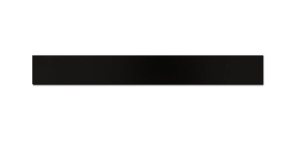 Holzjalousie MODERN 25 mm – Schwarz glatt, nach Maß (27MS)