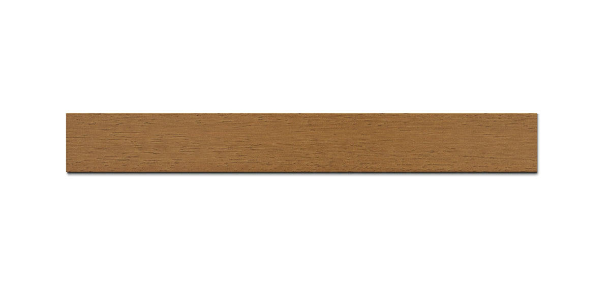 Holzjalousie NATURAL 25 mm – Braun gemasert, nach Maß (31NS)