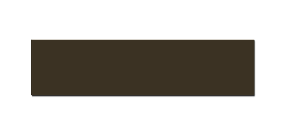 Wooden Blind MODERN 50 mm - Brown smooth, made to measure (32MM)