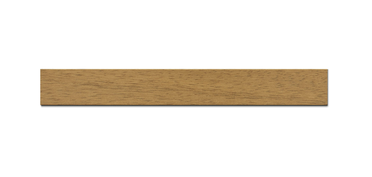 Wooden Blind NATURAL 25 mm - Brown grained, made to measure (68NS)