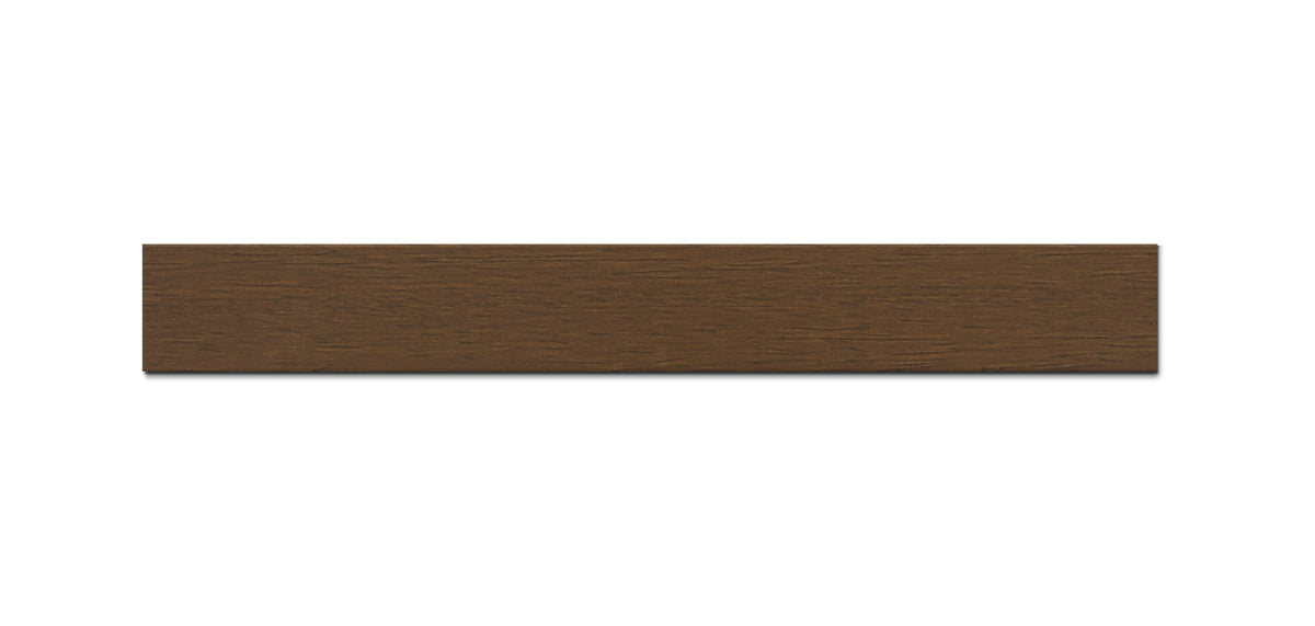 Wooden Blind NATURAL 25 mm - Brown grained, made to measure (70NS)