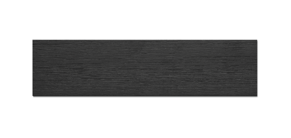 Wooden Blind CRAFT 50 mm - Black brushed, made to measure (83CM)